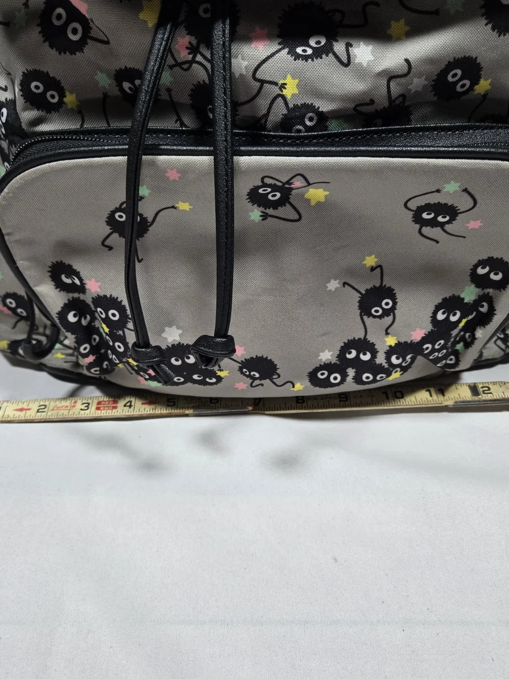 Studio Ghibli Spirited Away Backpack Soot Sprites Slouch Drawstring School Retro